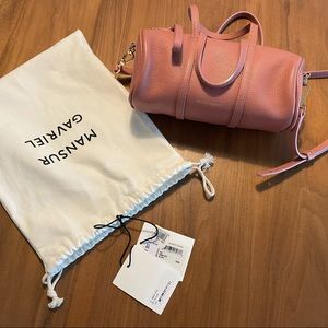 Mansur Gavriel  Mini Leather Duffle Bag